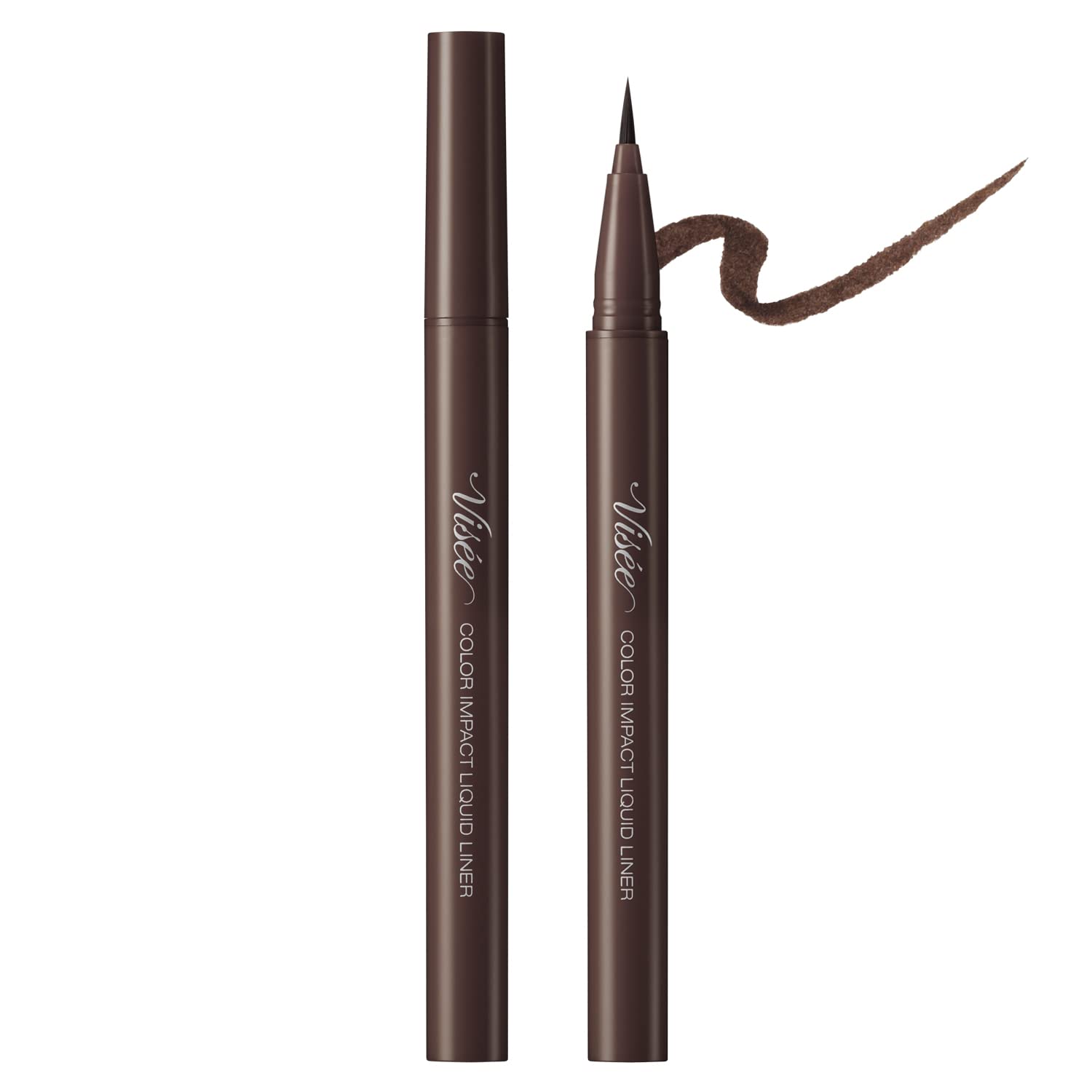Visee Riche Color Impact Liquid Liner BR340 Brown 0.4ml (x1)