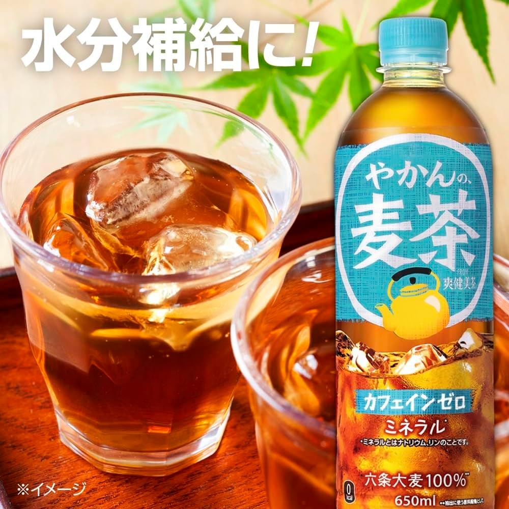 Ячменный чай Coca-Cola Kettle от Sokenbicha, без этикетки, 22,0 жидких унции (650 мл), ПЭТ х 24 бутылки, 650 мл х 24 упаковки, фото 4