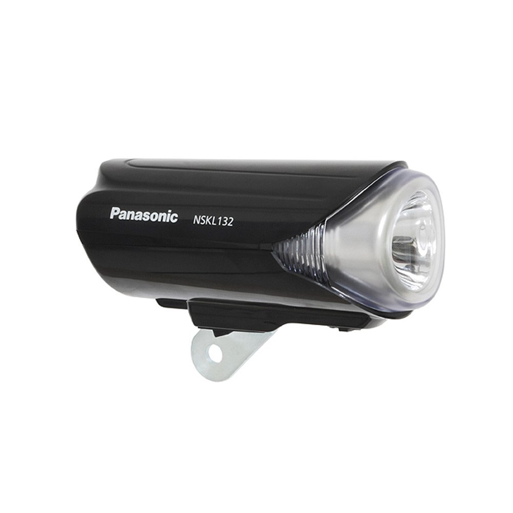 パナソニック(Panasonic) ワイドパワーLED かしこいランプ 2色 自転車 シルバー/ブラック W48×D117×H51mm NSKL132