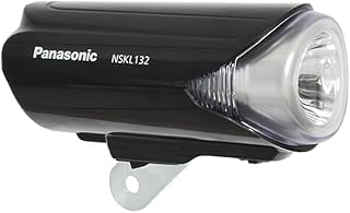パナソニック(Panasonic) ワイドパワーLED かしこいランプ 2色 自転車 シルバー/ブラック W48×D117×H51mm NSKL132