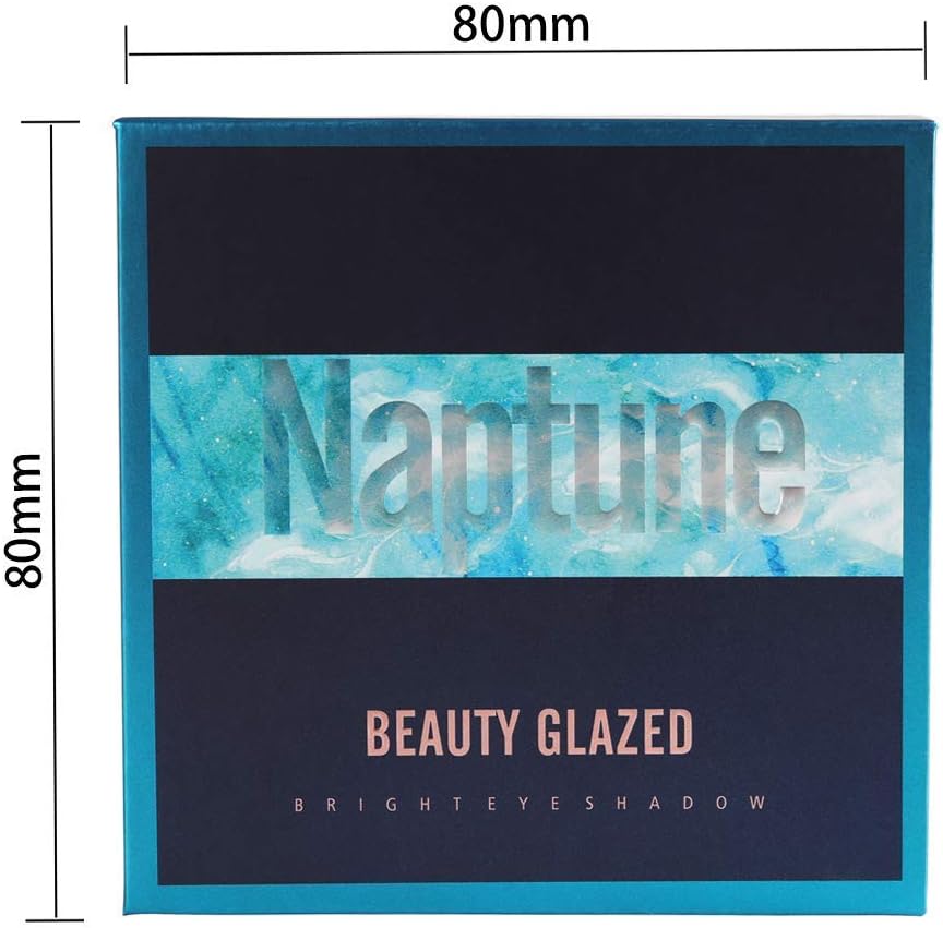 Палитра теней для век Beauty Glaze 9 цветов Палитра теней для век Матовый Макияж глаз Жемчужный Стойкий водостойкий макияж Стильный Матовый блеск Портативная палитра макияжа (#03), фото 7
