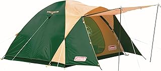 Coleman(コールマン) テント BCクロスドーム 270 グリーン 4〜5人用 2000038429 キャンプ 防災 組み立て簡単 前室付き ４～５人用 耐水圧1500mm キャノピーポール付属 ペグ、ロープ、ハンマー、収納ケース付属