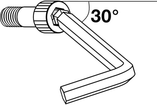 Длинный шестигранный ключ с накаткой PB SWISS TOOLS 3212L-6 с шариком, 0,2 дюйма (6 мм) 6 мм, фото 7