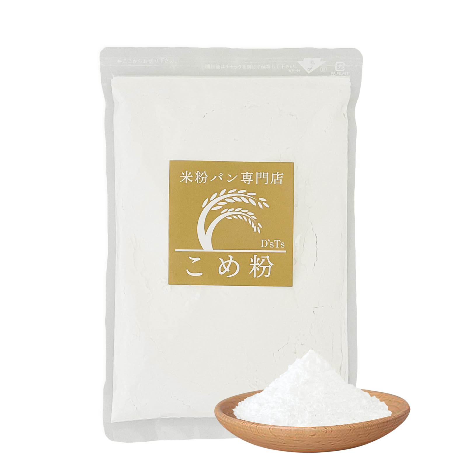 D'sTs Rice Flour for Bread Mizuho Chikara 880g Domestic Rice Flour for Bread Gluten-Free Home Bakery