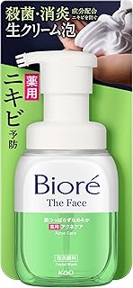 Bioré ビオレ ザフェイス アクネケア 本体【泡洗顔】【まさつレス】【ニキビ予防】【殺菌・消炎成分配合】 200ミリリットル (x 1)
