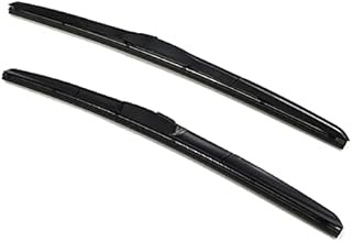 フィット対応 GE6.7.8.9.GP1.4 エアロワイパー 2本セット！ 650mm x 350mmセット！ グラファイト加工 U字フック