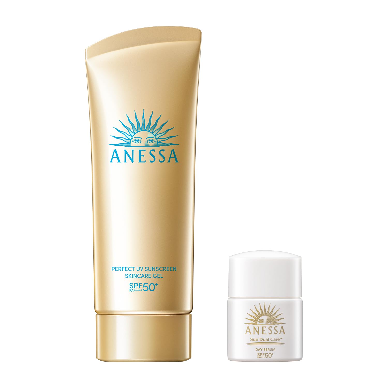 ANESSA Perfect UV Skin Care Gel NA Trial Set b 3.2 oz (90 g) + 0.2 fl oz (6 ml) 90 mL + 6 mL trial set b