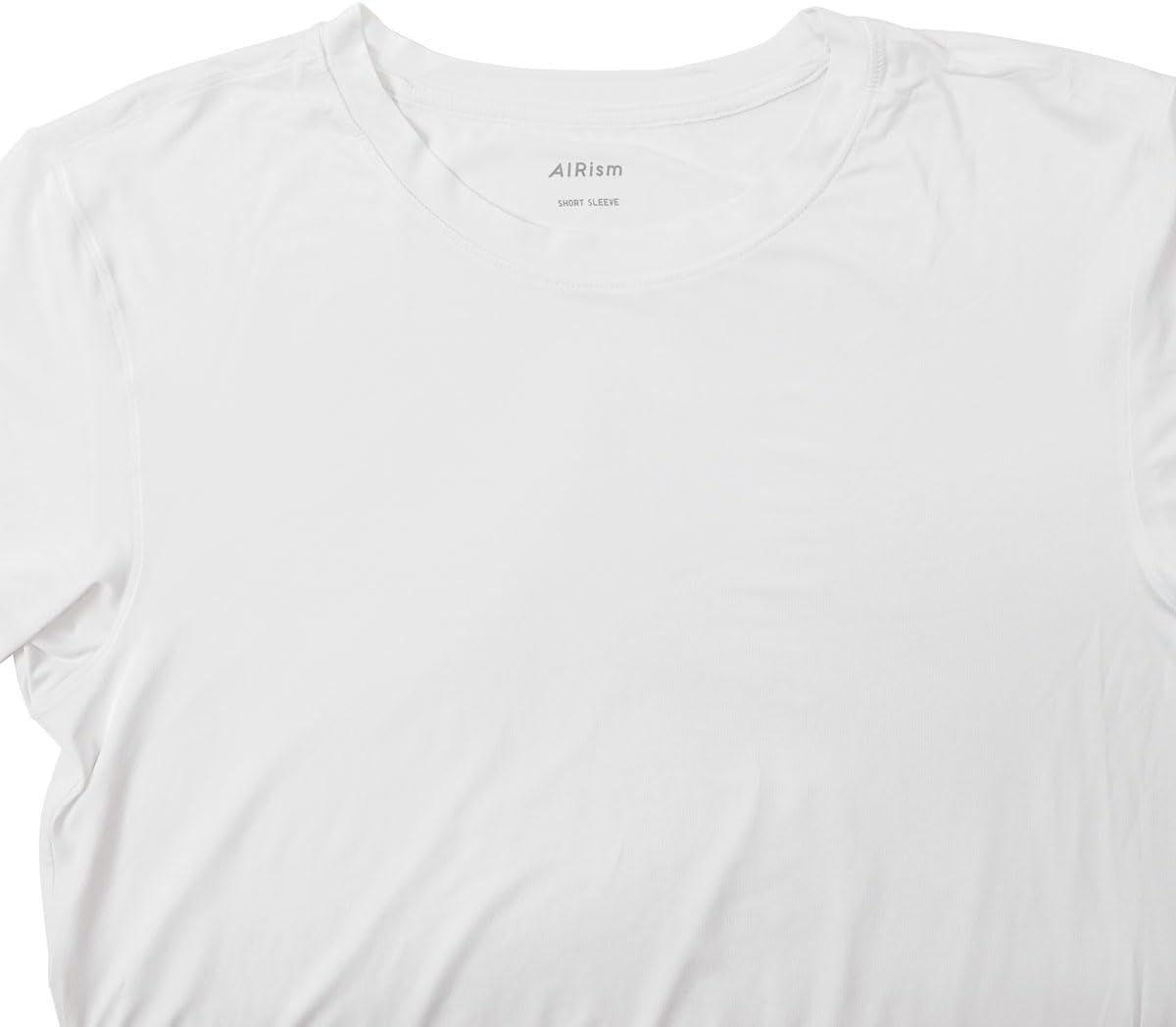 Мужская футболка UNIQLO Airism с круглым вырезом, короткий рукав, чёрный, фото 4