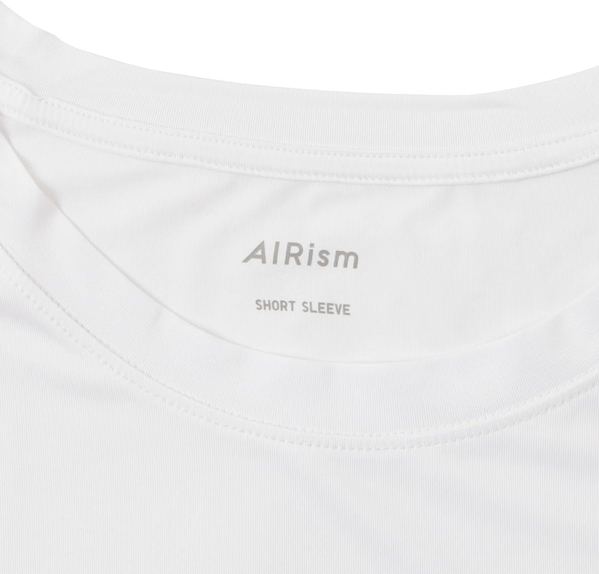 Мужская футболка UNIQLO Airism с круглым вырезом, короткий рукав, чёрный, фото 6