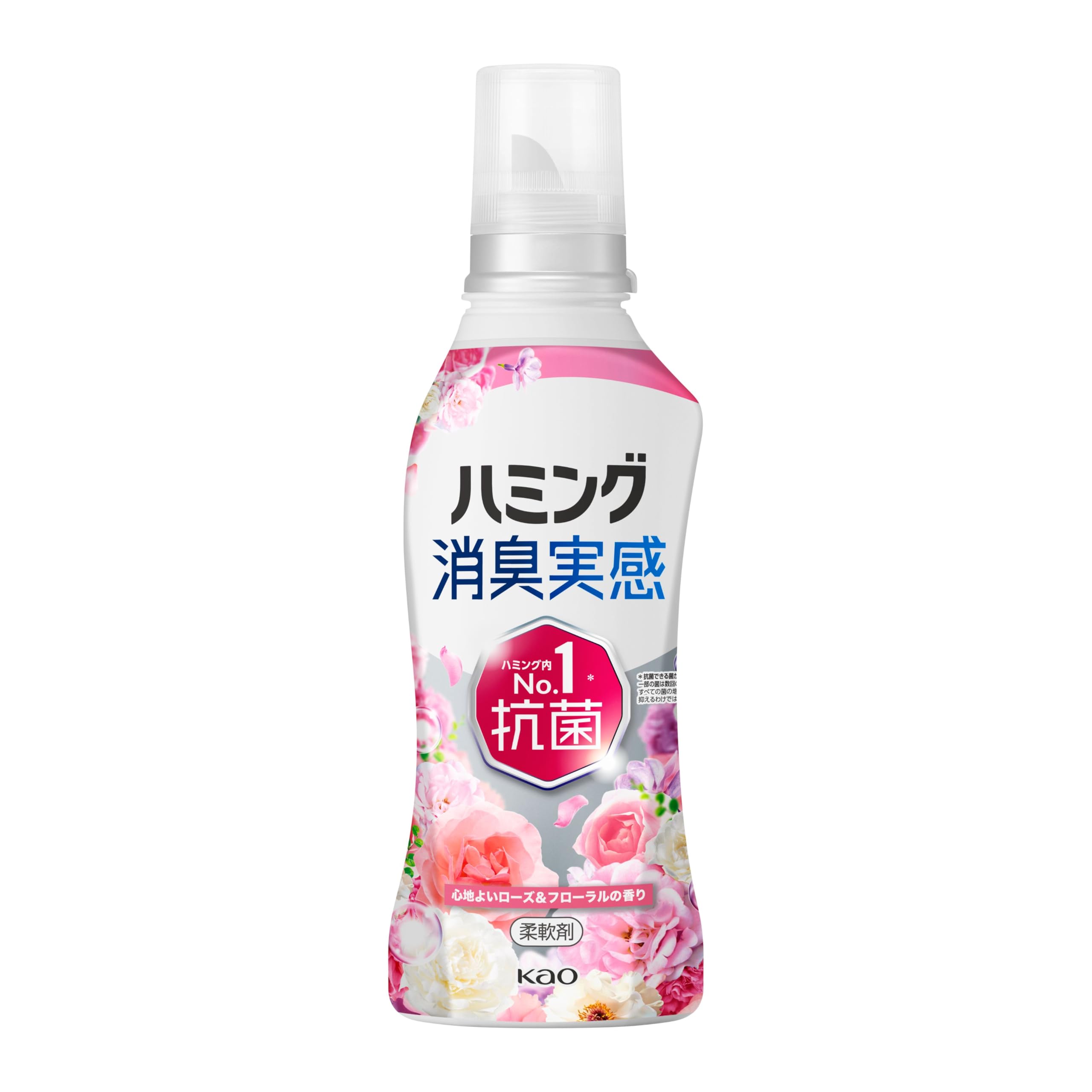 ハミング消臭実感 生乾き臭・汗臭・加齢臭ニオってない 心地よいローズ＆フローラルの香り 本体 ５１０ｇ 本体 510ｇ