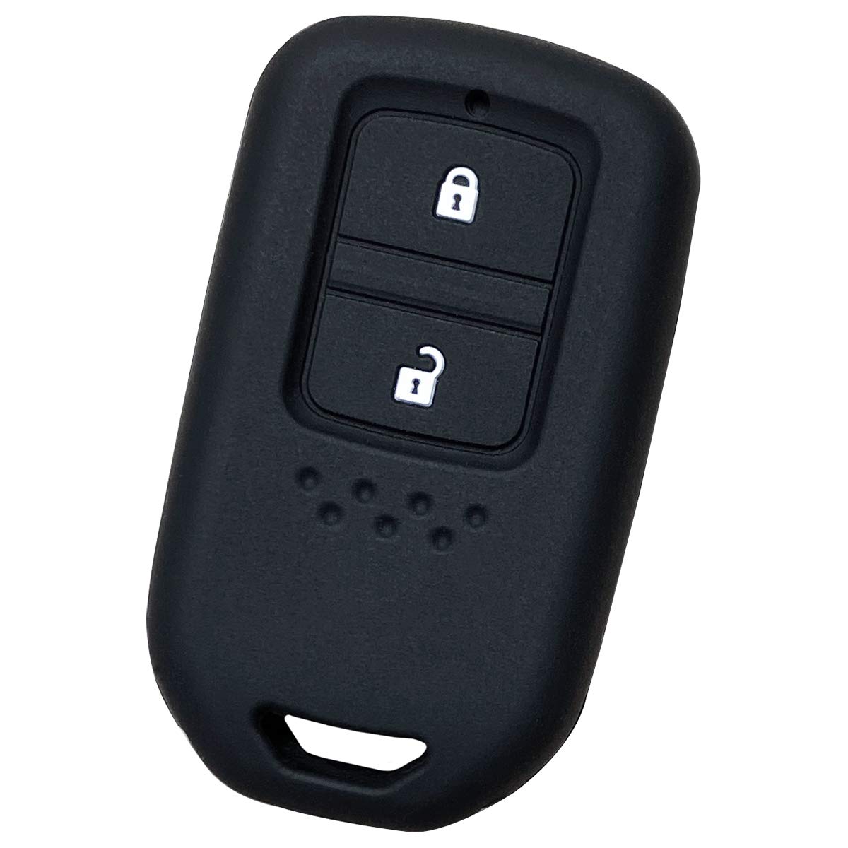 [IKT] Smart Key Silicone Cover for Honda Cars, 2 Buttons, Black / Fit (February 2020~) / Fit Hybrid (February 2020~) / Fit / Fit Hybrid / Freed / Shuttle / Shuttle Hybrid / Vezel / Jade / S660 / etc