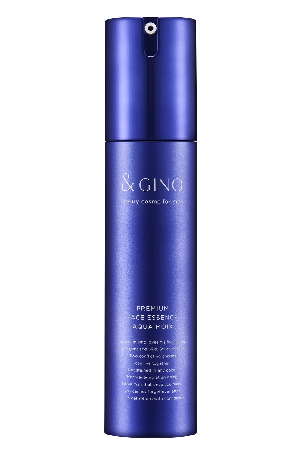&Gino Premium Face Essence Aqua Moist 1.7 fl oz (50 ml) Beauty Serum, Men's