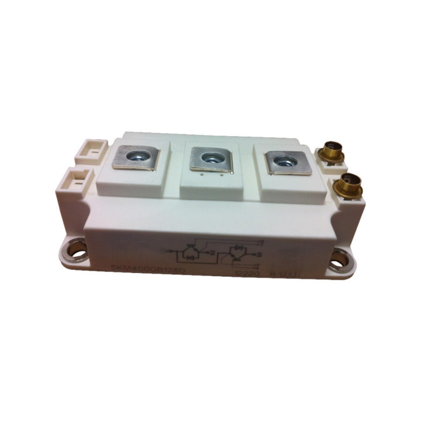 Tonefuエレクトロニクス部品 半導体製品 トランジスタ IGBTトランジスタSKM400GB12T4/SKM400GB12E4/SKM400GB123D/SKM400GB126D/SKM400GB128D/SKM400GB125D/SKM300GB12T4 整流ブリッジモジュール ダイオード (SKM400GB12T4)