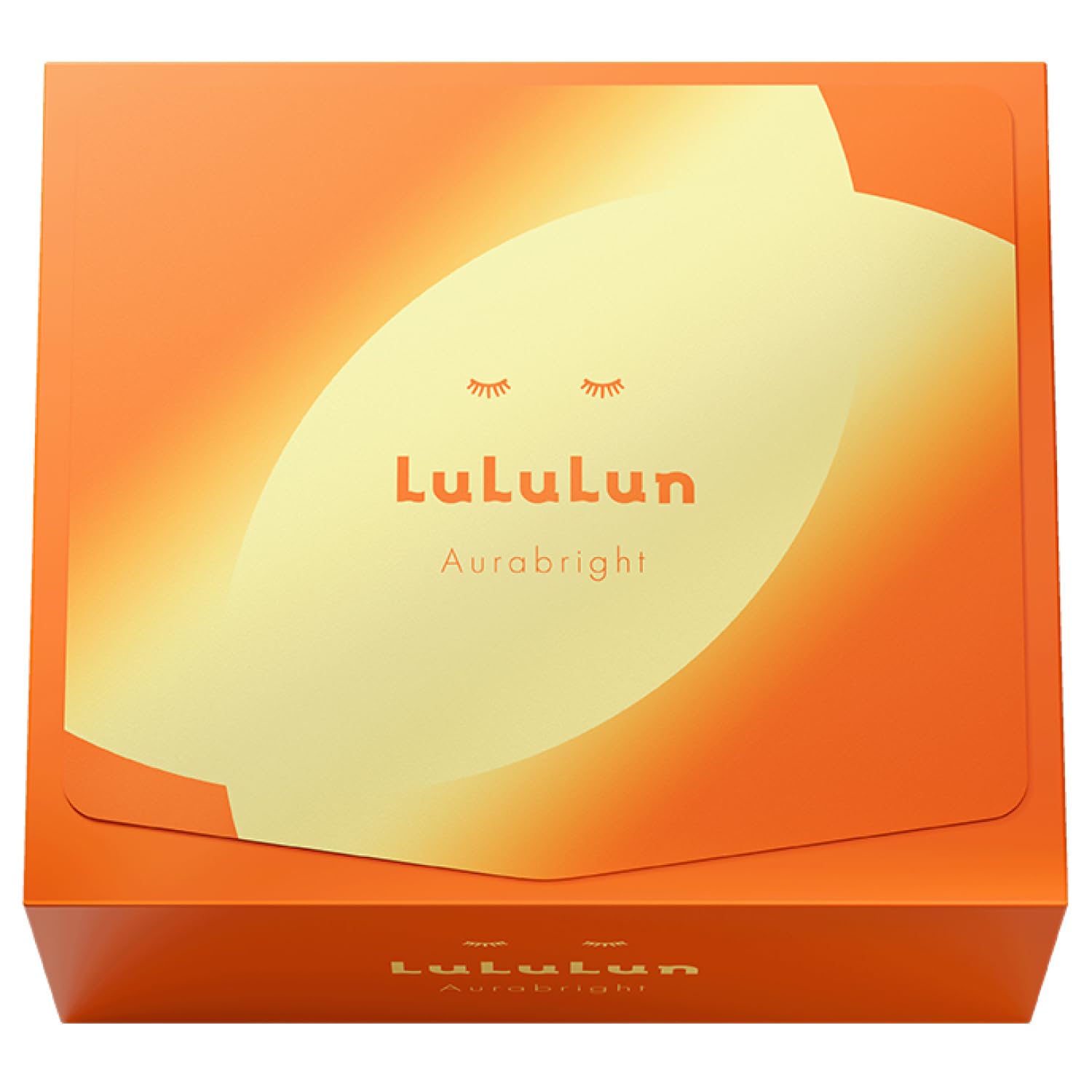 Lululun LuLuLun Aura Bright Mask W, 28 Sheets, Face Pack, Sheet Mask, Pores, Face Pack, Large Quantity 28枚入り