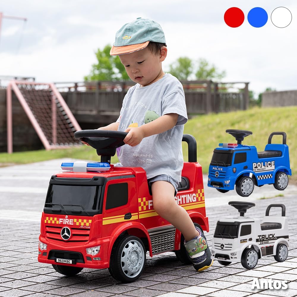 Bee8 Mercedes-Benz Antos ПОЖАРНАЯ игрушка для борьбы с пожарами, которой 3 года, Издает звук, загорается, фото 2