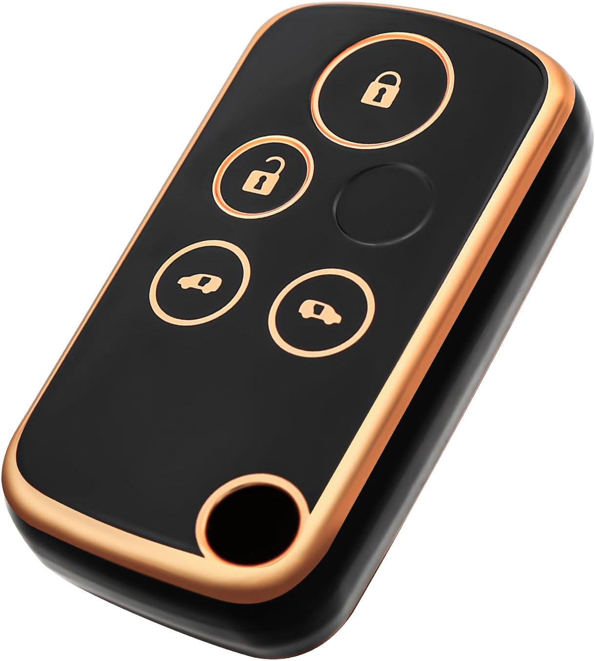 OFFCURVE Honda/Honda Key Case Odyssey Accord CR-Z CR-V Ellision Insight Stream Applicable Key Cover Gold Black