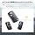 ИЗОГНУТЫЙ чехол для ключей Honda/Honda Key Case Odyssey Accord CR-Z CR-V Ellision Insight Stream, применимый к ключам, Золотисто-черный, фото 3