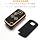 ИЗОГНУТЫЙ чехол для ключей Honda/Honda Key Case Odyssey Accord CR-Z CR-V Ellision Insight Stream, применимый к ключам, Золотисто-черный, фото 4