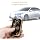 ИЗОГНУТЫЙ чехол для ключей Honda/Honda Key Case Odyssey Accord CR-Z CR-V Ellision Insight Stream, применимый к ключам, Золотисто-черный, фото 5