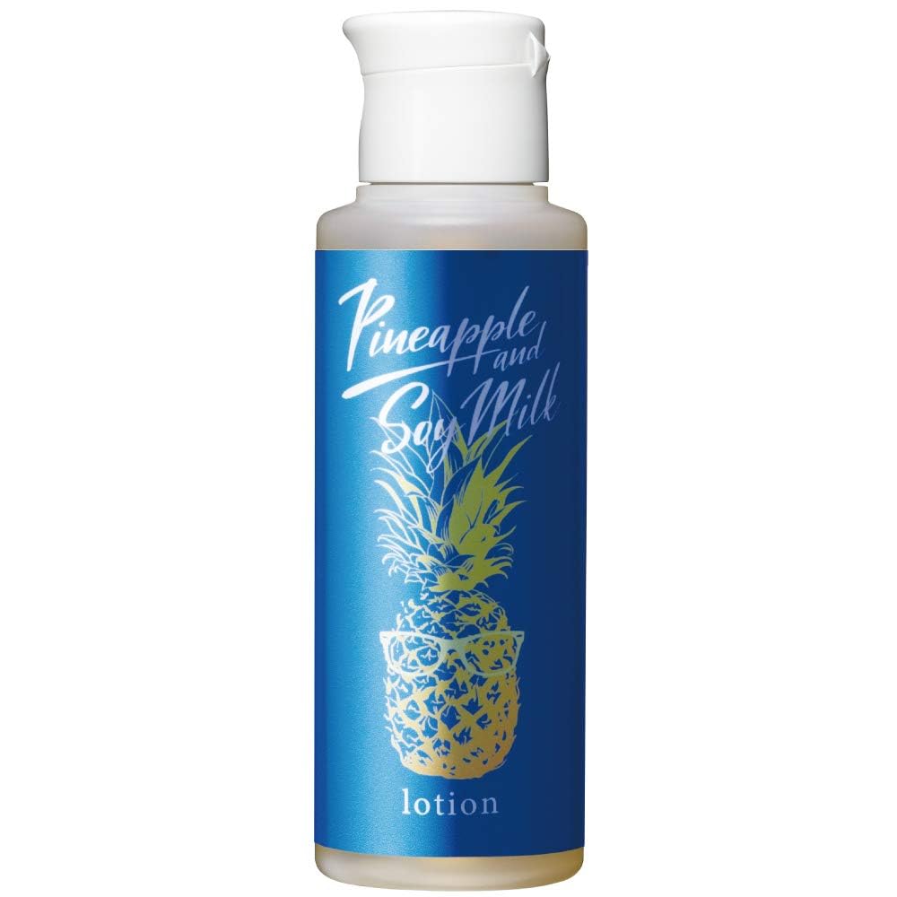 Suzuki Herb Laboratory Pineapple Soy Milk Lotion for Men After Shave Hair Removal Depilation Hair Suppression (100ml, 2) 100 milliliters 2.0