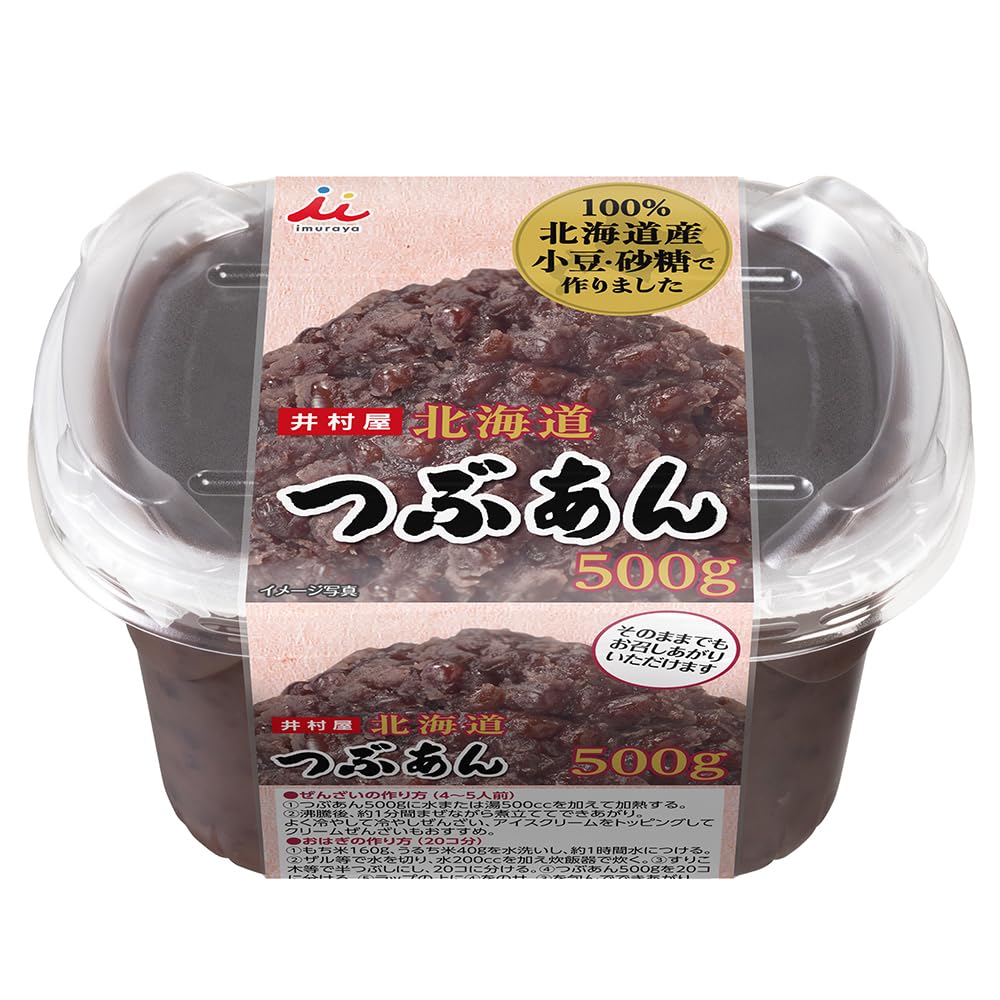 Imuraya Hokkaido Tsubuan 500 g 1 Pack (500g)