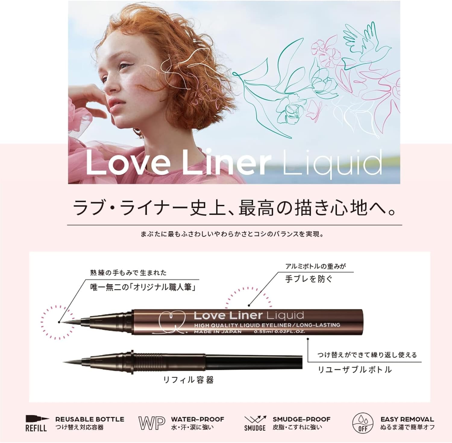 Подводящая жидкость LoveLiner Liquid R4 темно-коричневого цвета, фото 4