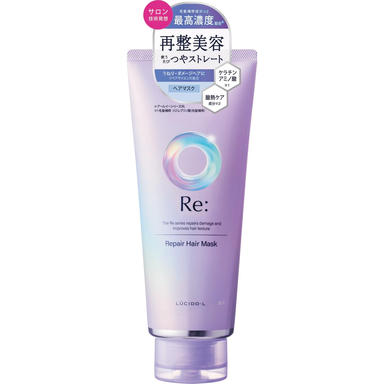 LUCIDO-L (ルシードエル) R.E Repair Hair Mask [Re-beautifying] [Rinse-off Treatment] Fragrant Olive x Grapefruit Scent 200g