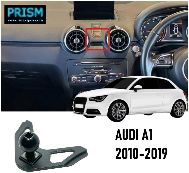 Держатель для смартфона Audi A1 (2010-2019) Подставка для смартфона -Автомобильный держатель для смартфона, Совместим с моделями с диагональю экрана 4-7 дюймов (Audi A1, фото 2