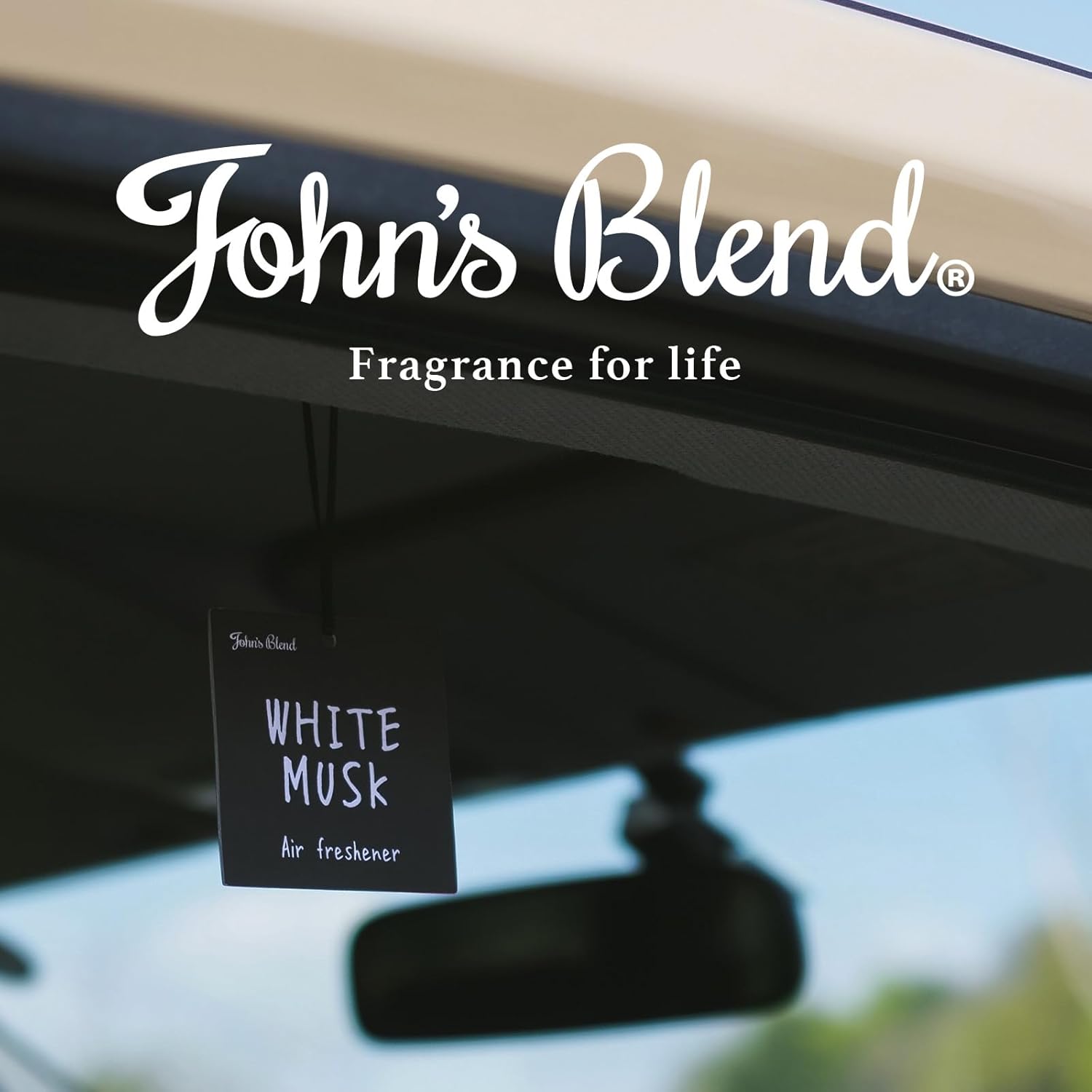 Освежитель воздуха для автомобиля с белым мускусом John's Blend, набор из 3 предметов, Подвесной бумажный освежитель воздуха для автомобиля, Аромат для автомобиля, подарок на день рождения, фото 5