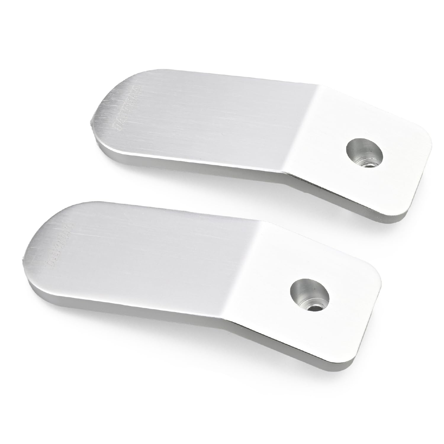Daytona 48369 Motorcycle Engine Sliders Optional Engine Protector Streamline Design Panels, Set of 2, Silver