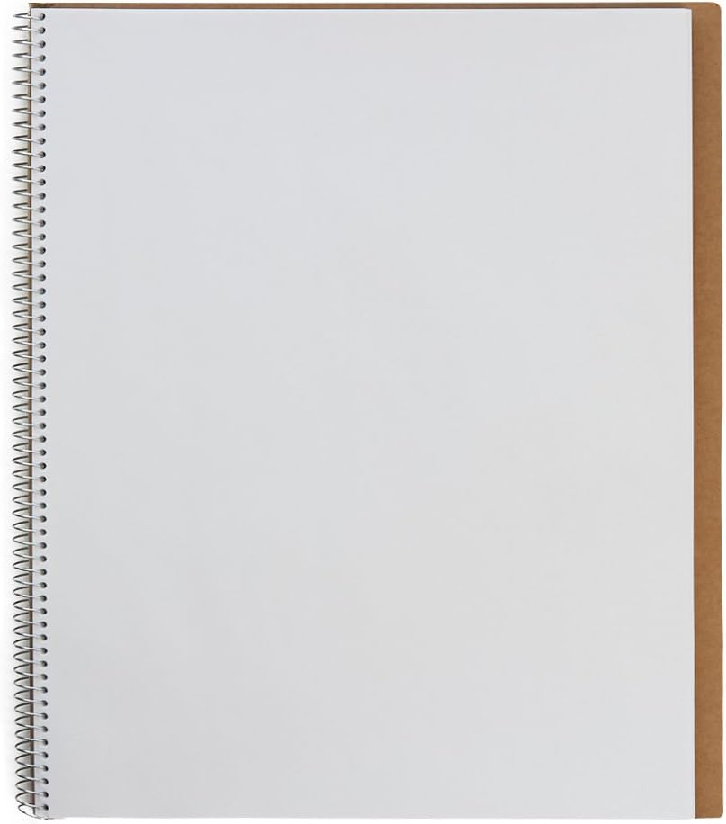 Альбом для рисования Maruman Sketchbook M формата Croqui Book, белая бумага Croqui, синяя, 100 листов SM-02 blue, размер M (302 x 242 мм), один экземпляр, фото 2