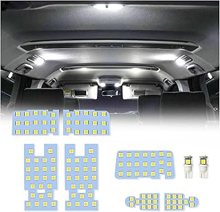 OPPLIGHT デリカd5 LED ルームランプ delica d5 CV1W 後期 全グレード H31.2～専用 アーバンギア/クリーンディーゼルに対応可 LED ルームランプセット カスタムパーツ 室内灯 車内灯 ホワイト 白 6000K 爆光 内装パーツ LEDバルブ 車種別専用設計 純正交換 加工不要 取付簡単 取付保証書付き 9点セット(デリカd5 CV1W 後期 用)