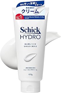 Schick(シック) ハイドロ シェービングクリーム 177g 髭剃り ひげそり カミソリ