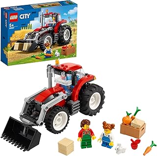 レゴ(LEGO) シティ トラクター おもちゃ 玩具 プレゼント 誕生日 ブロック 知育 クリスマス 男の子 女の子 子供 5歳 6歳 7歳 8歳 街づくり 乗り物 車 ミニカー 60287