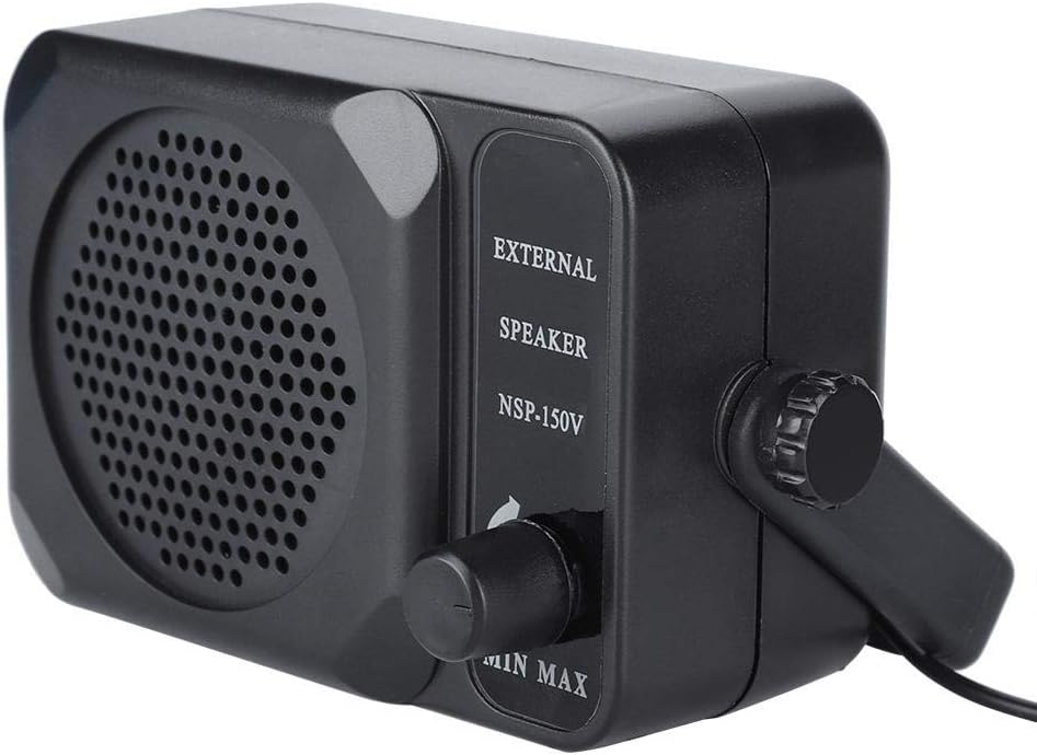 Внешний динамик Vbestlife Yaesu Kenwood ICOM FT-7800R FT-8900R TM261 для автомобильного мобильного радиоприемника с регулируемой громкостью и поддержкой монофонического воспроизведения [гарантия качества производителя], фото 3