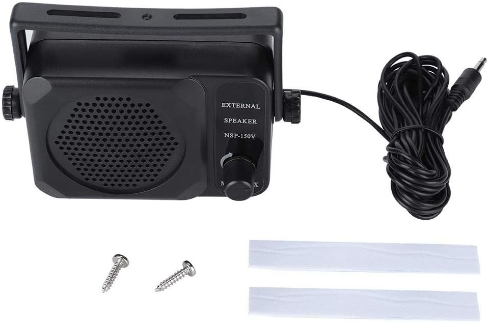 Внешний динамик Vbestlife Yaesu Kenwood ICOM FT-7800R FT-8900R TM261 для автомобильного мобильного радиоприемника с регулируемой громкостью и поддержкой монофонического воспроизведения [гарантия качества производителя], фото 5