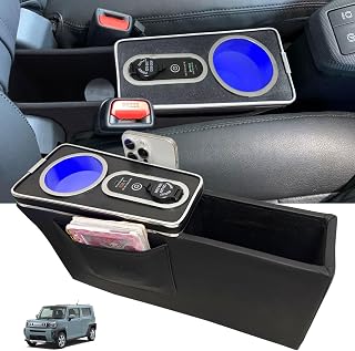 ダイハツ タフトに適用 コンソールボックス LA900S/LA910S 2020年6月～ 専用 タイプC &タイプAポート付き TAFTアームレスト センター コンソール ボックス 車内収納ボックス 大容量 肘置き 車種専用設計 ドリンクホルダー 内装パーツ 取付簡単