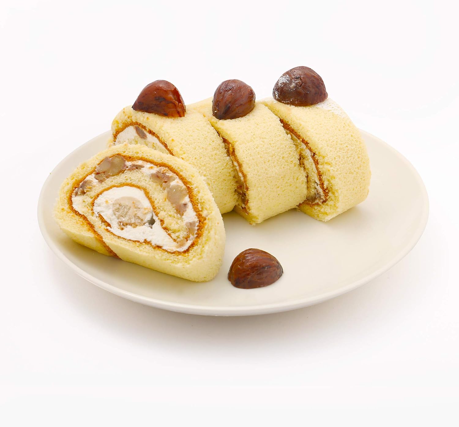 Рисовый рулет "Комель", 2 штуки (Обычный, Японский каштановый), Рисовая мука, Без глютена, Рулет, Подарок, Сладости, Без муки, Выход на пенсию, Перевод, Выпускной, Детский сад, Очуген, фото 6