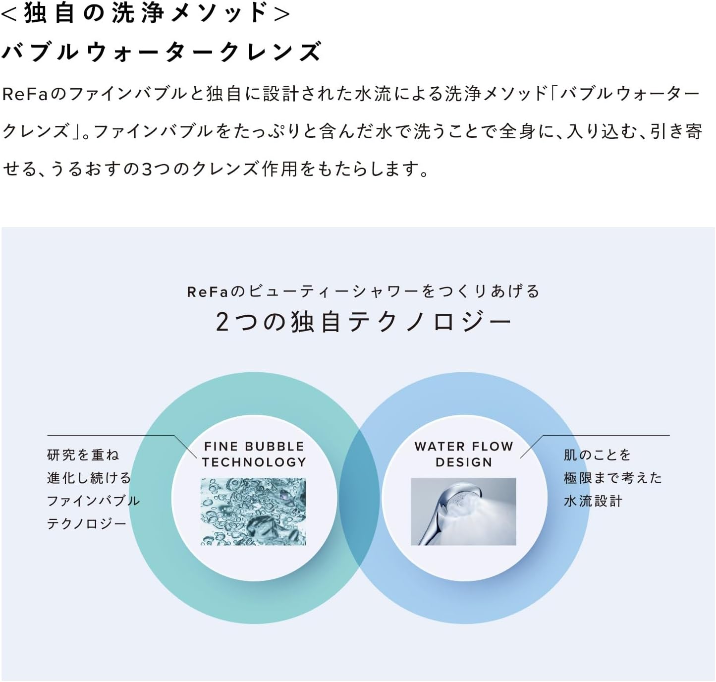 ◆Новый цвет ◆ [Официальный магазин ограничен] Refa FINE BUBBLE U+ / ReFa FINE BUBBLE U+ и набор для покупок (M фиолетовый) Модель Water stop Модель M фиолетовый water stop, фото 16