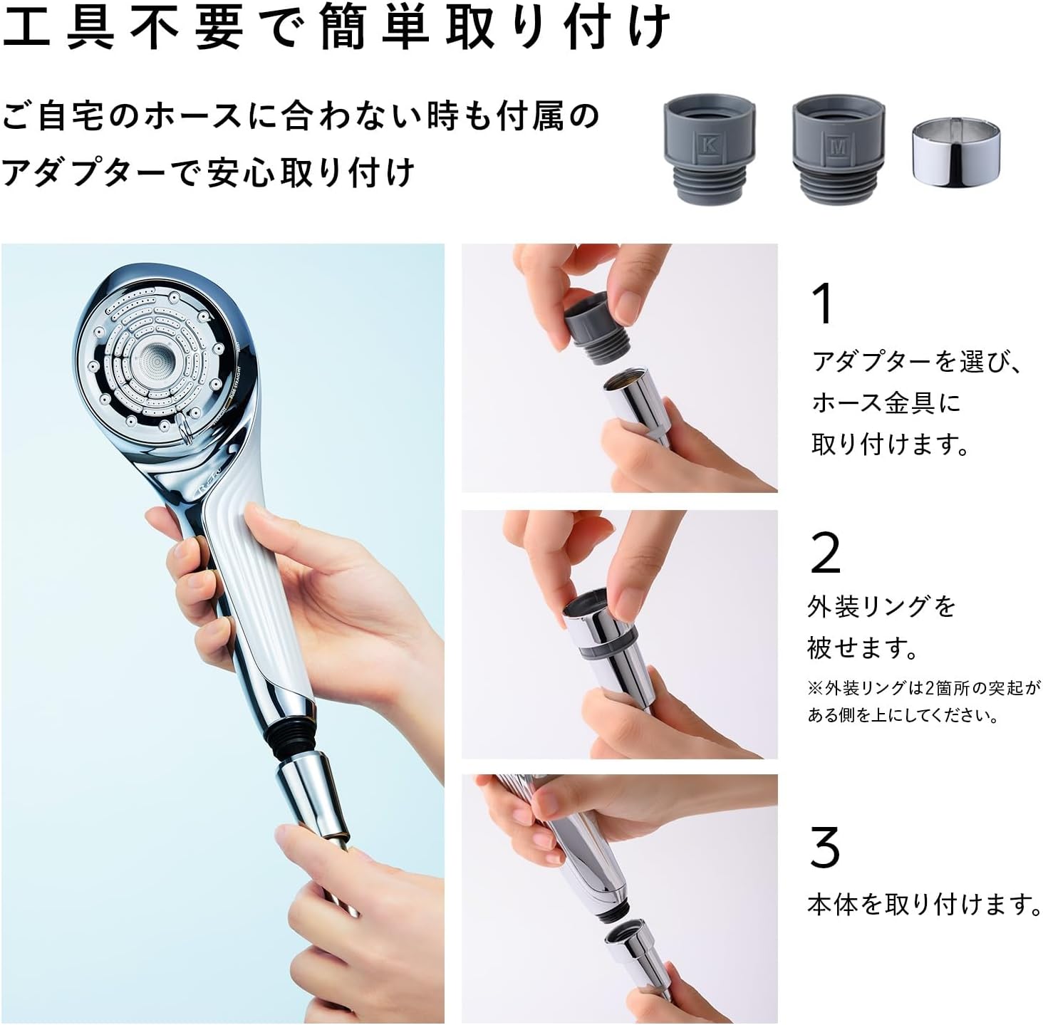◆Новый цвет ◆ [Официальный магазин ограничен] Refa FINE BUBBLE U+ / ReFa FINE BUBBLE U+ и набор для покупок (M фиолетовый) Модель Water stop Модель M фиолетовый water stop, фото 20