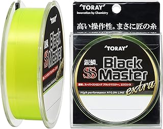 東レ(TORAY) ナイロンライン 銀鱗 スーパーストロング ブラックマスター エクストラ 150m ライムグリーン