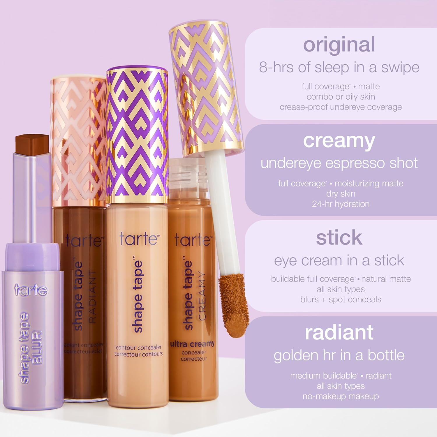 Консилер TARTE Double Duty Beauty Shape Tape для контуринга, оттенок Light-Medium (для светлой и средней кожи с розовым подтоном), фото 9