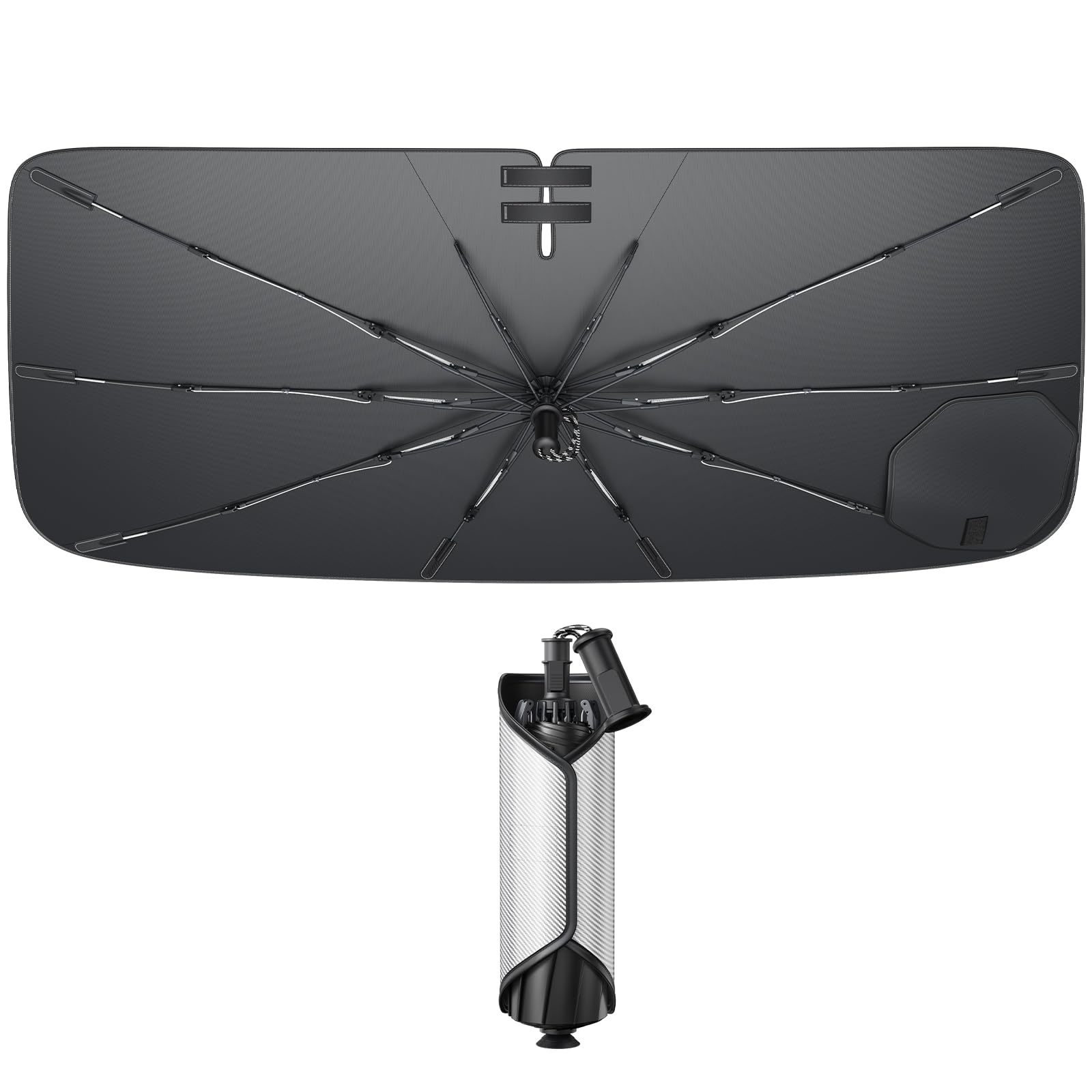 SXCY 2026 New and Improved Mazda CX-5 KF Series Sunshade, Mazda Cx5 Cars, Front Sunshade, Cx-5, Sunshade, Umbrella Type, Blackout, Heat Shielding, Strong Suction Cup, UV Protection, Easy Installation マツダ CX-5 KF