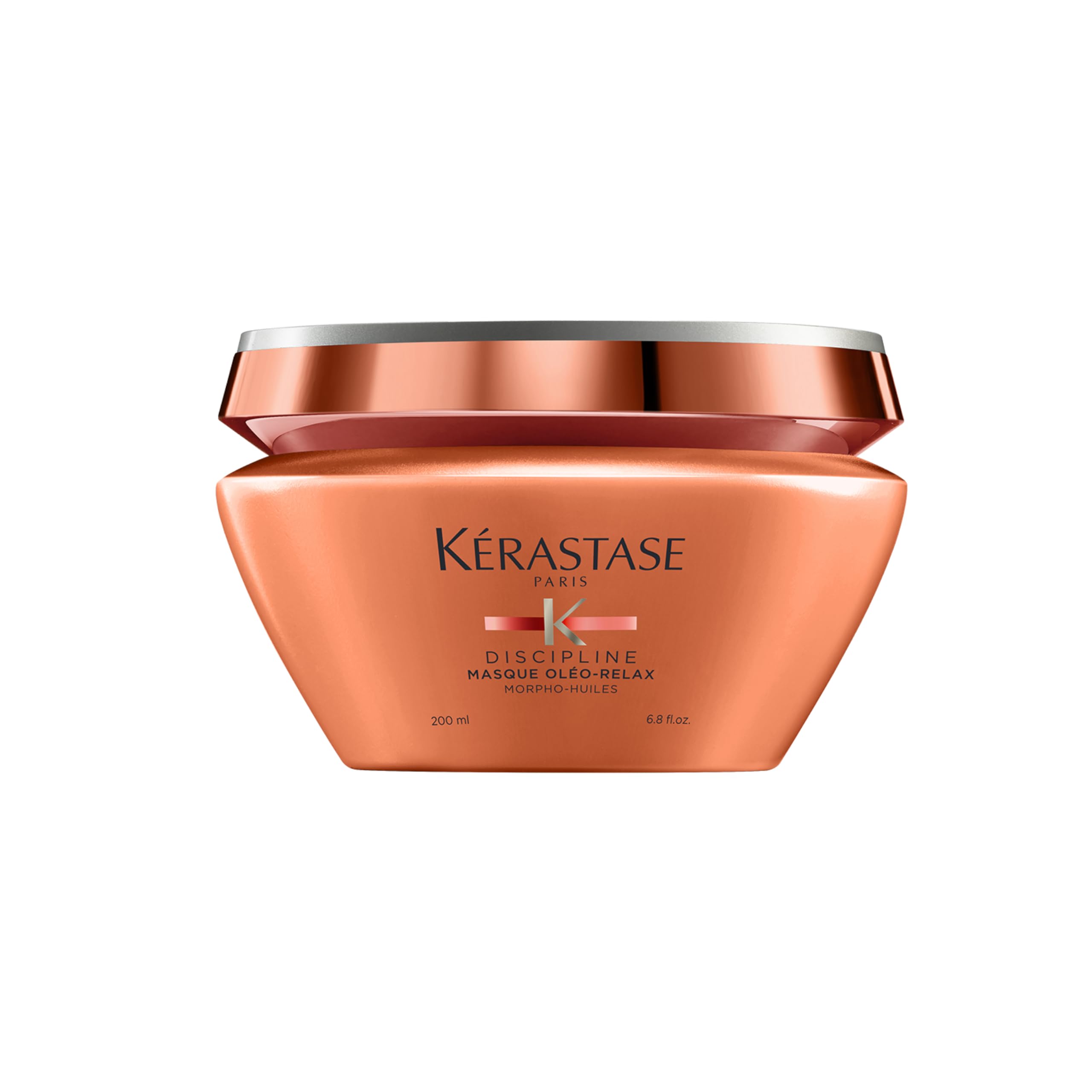 Kérastase Hair Mask Oleo Relax 200mL - Discipline Hair Care Treatment - For Curly Hair - Intensive Care - Smoothness Care - Moisturizing - Humidity Care 200 ml (x 1)