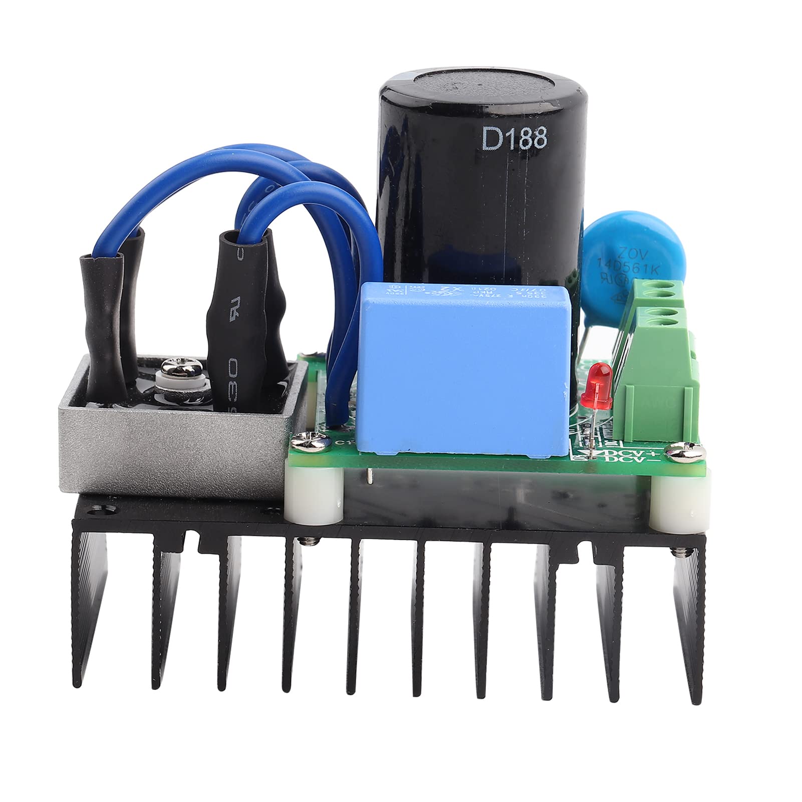 Rectifier Power Board, 220VAC ~ 311VDC Rectifier Board, Industrial Multiple Protection Rectifier Board Module