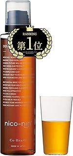 【 口臭・ネバネバ対策に 】 nico-nin ニコニン （ 薬用 マウスウォッシュ / 200ml 約1ヶ月分 ）医薬部外品 口内洗浄液 洗口液 （ 歯 ホワイトニング/口臭ケア/オーラルケア/ナイトケア ） レモン ミント コハルト にこにん