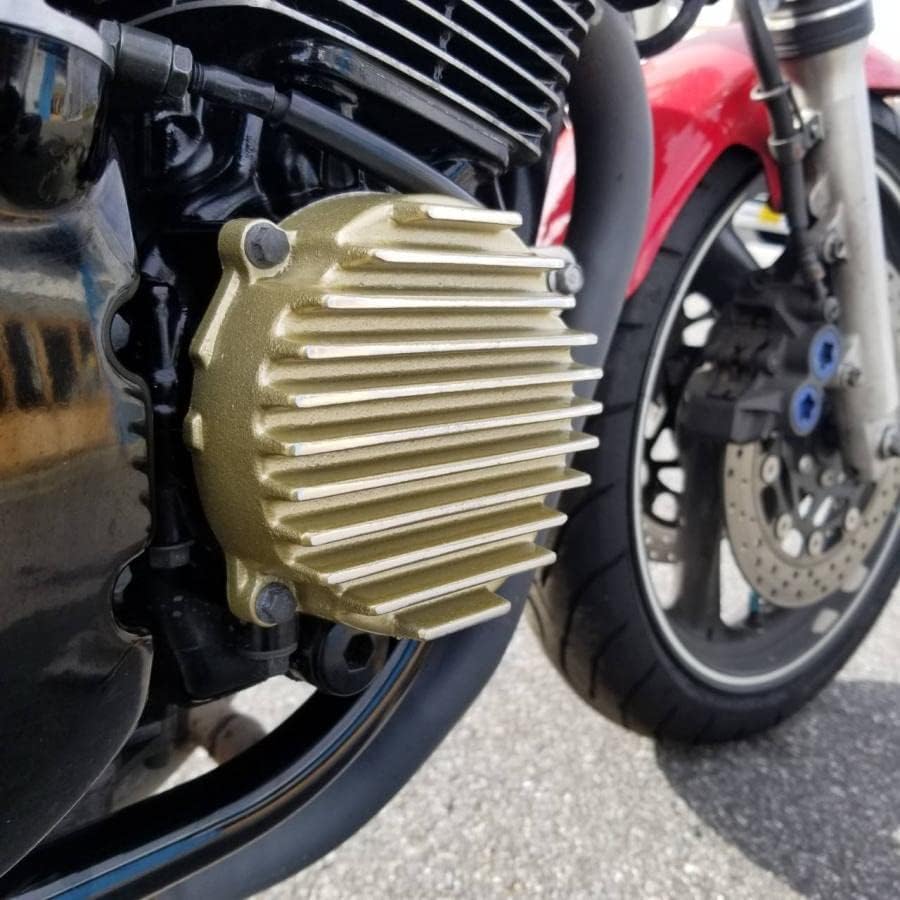 Maniac collection XJR400 XJR400R Крышка двигателя, левая и правая крышки уставок, крышка генератора, 4HM RH02J (золото), фото 9