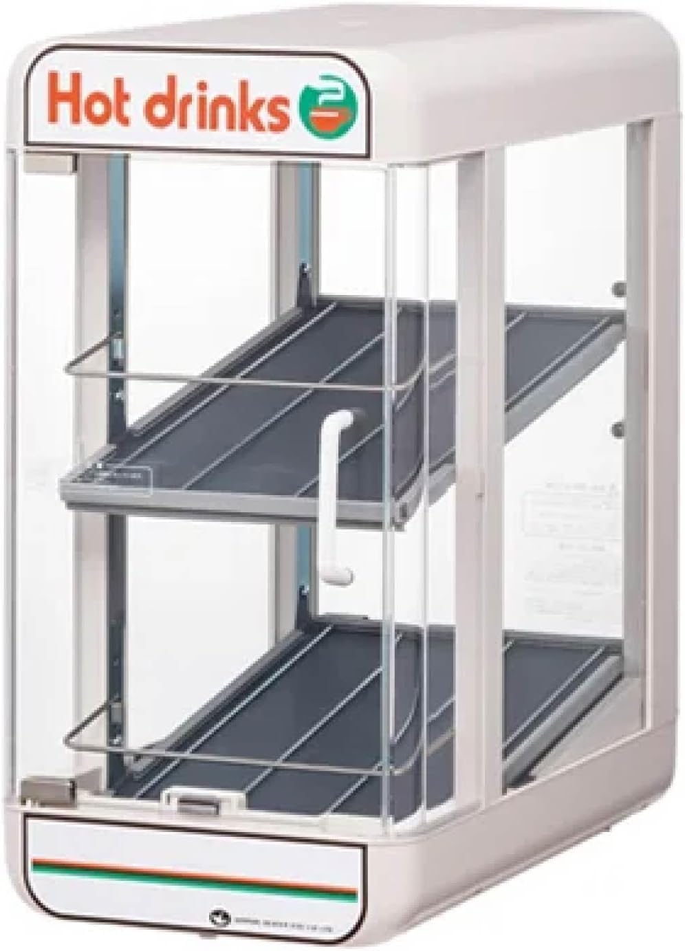 SW30-E2 Can Warmer, Pet Warmer, Beverage Warmer, Tabletop Beverage Warmer, 2 Tiers, Hot Drink, 11.8 fl oz (350 ml), Holds 30 Bottles