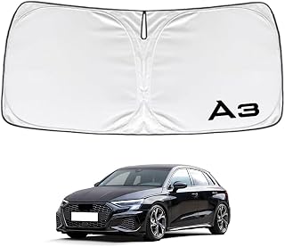 アウディ A3セダン GY 2021年4月～現行 車種専用設計 サンシェード 車 フロント さんしぇーど 暑さ対策 日除け 遮熱 遮光 uvカット 紫外線遮蔽 折り畳み式 収納ポーチ付き 取付簡単 保護パーツ