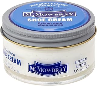 M.MOWBRAY（M.モゥブレィ） シュークリームジャー 靴磨き 栄養 保革 保湿 補色 自然なツヤ 乳化性 50ml
